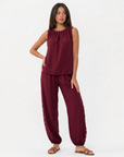 Completo Blusa e Pantaloni con Applicazioni