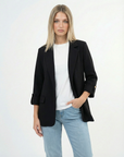 Blazer Donna Manica 3/4 con Risvolto