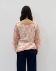 Camicia ampia floreale
