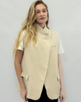 Gilet Donna Elegante con Collo Alto