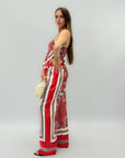 Completo top e pantalone