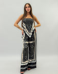 Completo top e pantalone