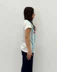 T-shirt in cotone con stampa IBIZA