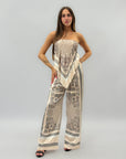 Completo top e pantalone