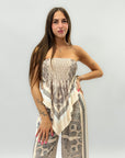 Completo top e pantalone