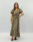 Abito lungo animalier