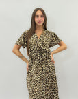 Abito lungo animalier