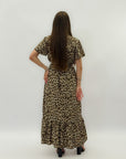 Abito lungo animalier