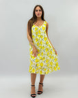 Abito con stampa limone