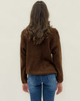 Maglione morbido misto lana e alpaca "No vabbè"