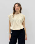 Maglia con perle