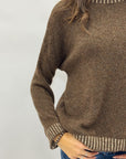 Maglione morbido in misto lana