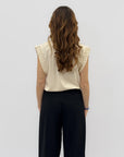 Maglia con perle
