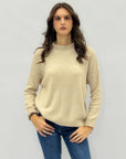 Maglione morbido in misto lana