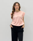 Maglia con perle
