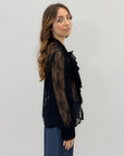 Camicia con pizzo