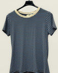 T-shirt rigata basic fit perfetta per ogni giorno