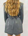 Completo donna blazer e pantaloncino
