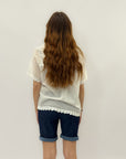 T-shirt taglia comoda in cotone