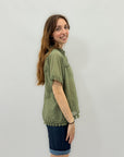 T-shirt taglia comoda in cotone