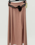 Gonna midi fluida a vita alta elegante e versatile