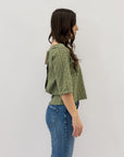 Maglia in cotone con scollo