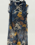 Completo fluido stampa floreale elegante e versatile