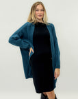 Cardigan pesante misto lana
