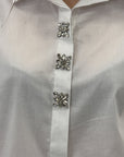 Camicia con dettaglio gioiello