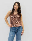 Maglia con brillantini