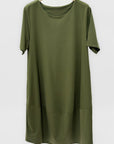 Abito fluido basic oversize comodo e versatile