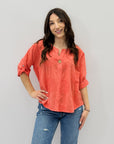 Camicia con bottone
