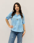 Camicia con bottone