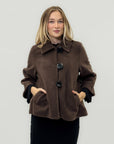 Cappotto con colletto classico