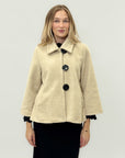 Cappotto con colletto classico