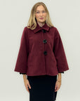 Cappotto con colletto classico