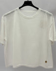 T-shirt basic effetto leggero con vestibilità morbida
