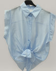 Camicia Smanicata con Bottoni