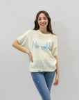 Maglia con scritta "no vabbè"