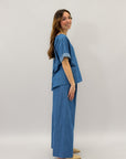 Completo leggero in denim
