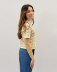 Maglia polo crochet