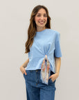 T-shirt con decorazione