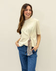 T-shirt con decorazione