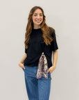 T-shirt con decorazione