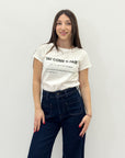 T-shirt in cotone "Fai come ti pare"