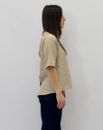 Maglia in cotone a righe taglia comoda
