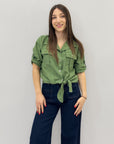 Camicia con tasche