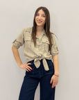 Camicia con tasche