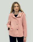 Giacca corta in Neoprene con Cappuccio – Moderna & Confortevole