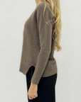 Cardigan misto lana e cashmere con bottoni – Eleganza senza tempo
